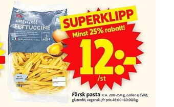 ICA Supermarket Ica pasta erbjuda