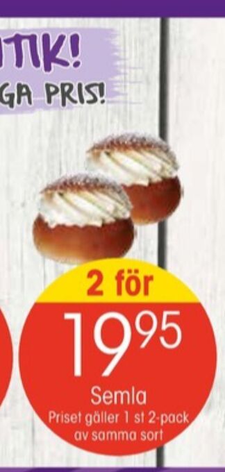 EKO Eko butiksbakat kaffebröd erbjuda