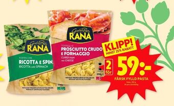 ICA Kvantum Rana pasta erbjuda