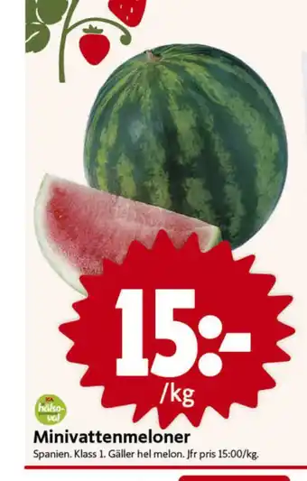ICA Nära Ica vattenmelon erbjuda