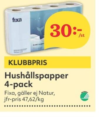 Hemköp Fixa hushållspapper erbjuda