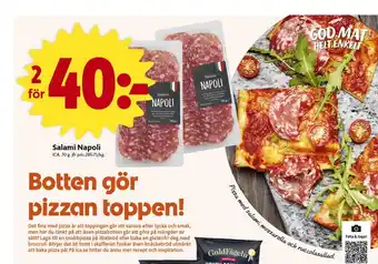 ICA Nära Zeta salami erbjuda