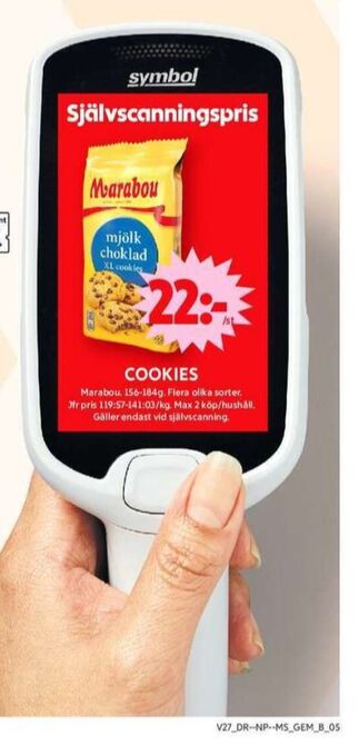 ICA Maxi Marabou cookies erbjuda