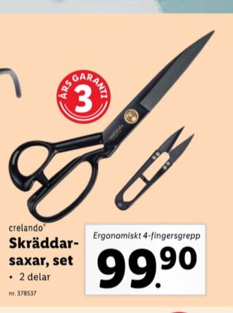 Lidl Crelando sax erbjuda