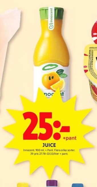 ICA Kvantum Innocent juice erbjuda