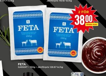 Willys Garant fetaost erbjuda