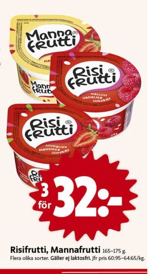 ICA Nära Risifrutti mellanmål erbjuda