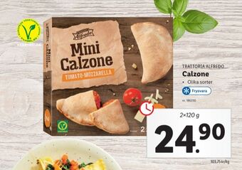 Lidl Trattoria alfredo pizza erbjuda