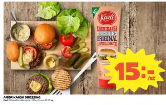 Coop AMERIKANSK DRESSING erbjuda