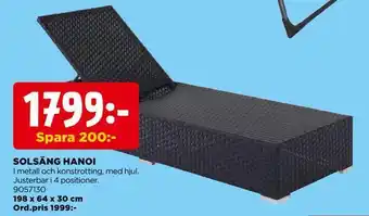 Jem&Fix Solsäng hanoi erbjuda