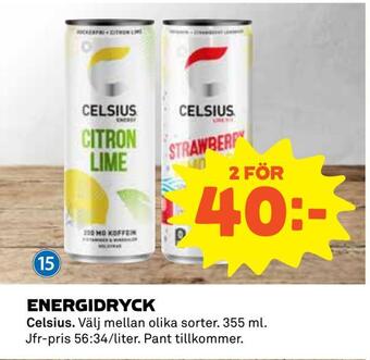 Coop Konsum Energidryck erbjuda