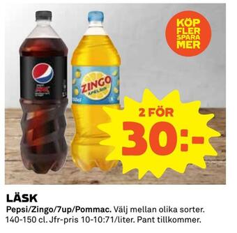 Coop Daglivs Läsk erbjuda