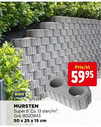 Jem&Fix Mursten erbjuda