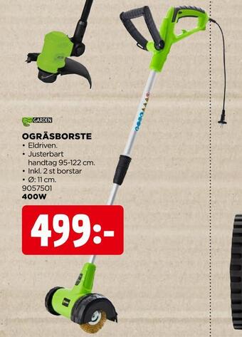 Jem&Fix Ogräsborste erbjuda