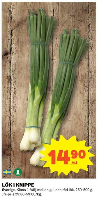 Coop Daglivs Lök i knippe erbjuda