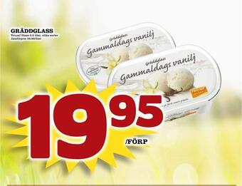 Bonum Matmarknad Gräddglass erbjuda