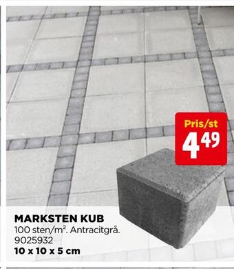 Jem&Fix Marksten kub erbjuda