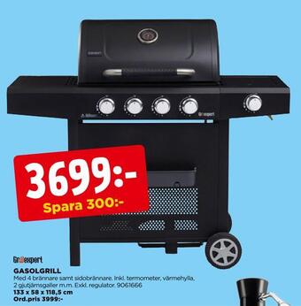 Jem&Fix Gasolgrill erbjuda