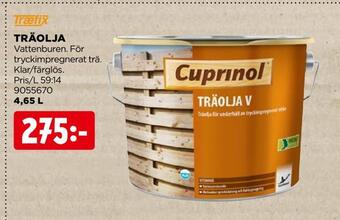 Jem&Fix Träolja erbjuda