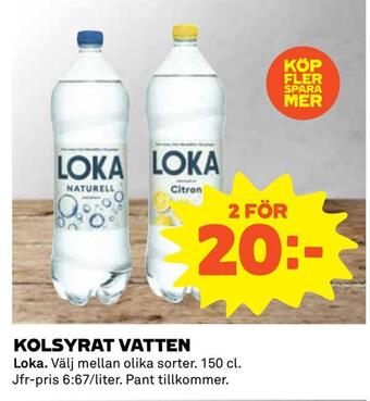 Kolsyrat vatten