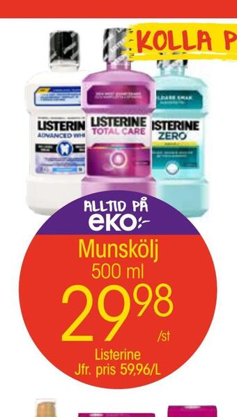 EKO Munskölj erbjuda