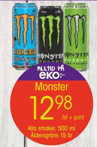 EKO Monster erbjuda
