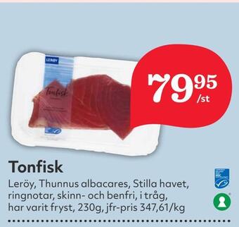 Hemköp Tonfisk erbjuda