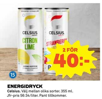 Coop Daglivs Energidryck erbjuda