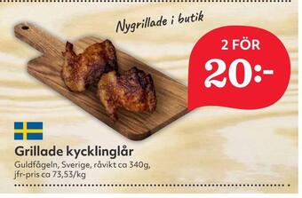 Hemköp Grillade kycklinglår erbjuda