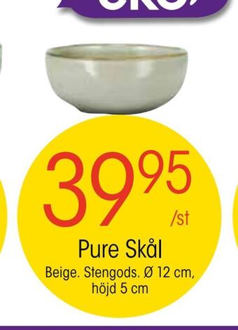 EKO Pure skål erbjuda