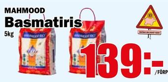 Matdax Basmatiris erbjuda