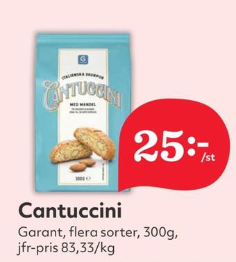 Hemköp Cantuccini erbjuda