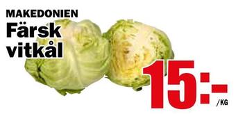 Matdax Färsk vitkål erbjuda