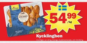 Pekås Kycklingben erbjuda