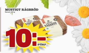 Prisma Mat Mustigt rågbröd erbjuda