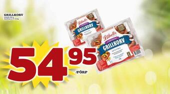 Supergrossen Grillkorv erbjuda