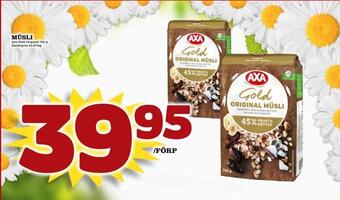Supergrossen Müsli erbjuda