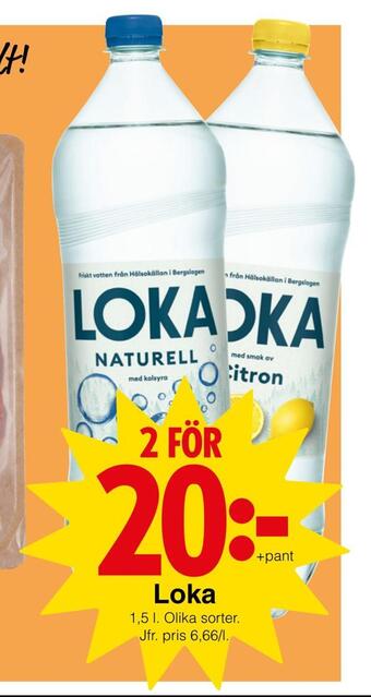 Matöppet Loka erbjuda