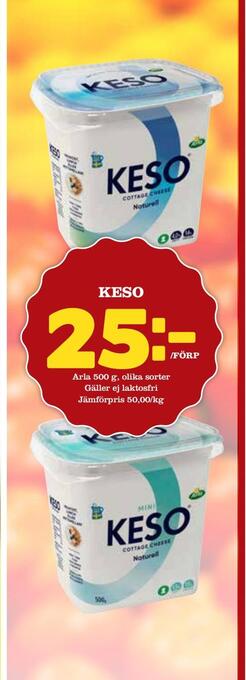 Supergrossen Keso erbjuda