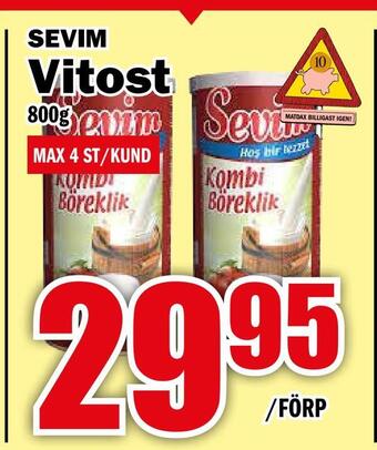 Matdax Vitost erbjuda