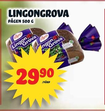 Nelins Lingongrova erbjuda