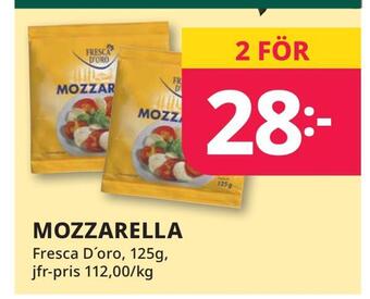 Tempo Mozzarella erbjuda