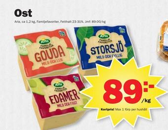 Pekås Ost erbjuda