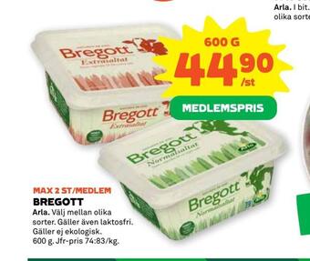 Coop Forum Bregott erbjuda