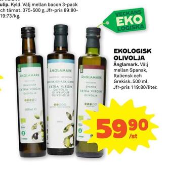 Coop Forum Ekologisk olivolja erbjuda