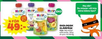 Coop Forum Ekologisk klämpåse erbjuda