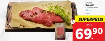 Lidl BUTCHER'S Ryggbiff erbjuda
