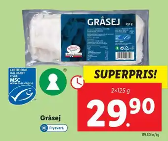 Lidl Gråsej erbjuda