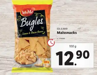 Lidl SOL & MAR Maissnacks erbjuda