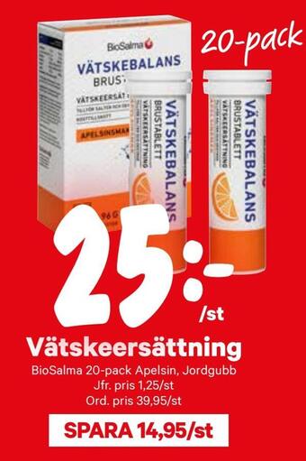 Vätskeersättning